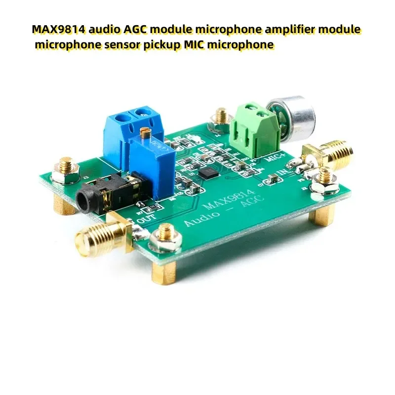 MAX9814 audio AGC module microphone amplifier module microphone sensor pickup MIC microphone