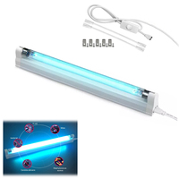 T5 UVC Tube Quartz UV Sterilizer Lamp US EU Plug 220V 110V Ozone Germicidal Light Bactericidal Ultraviolet Lamps Disinfection