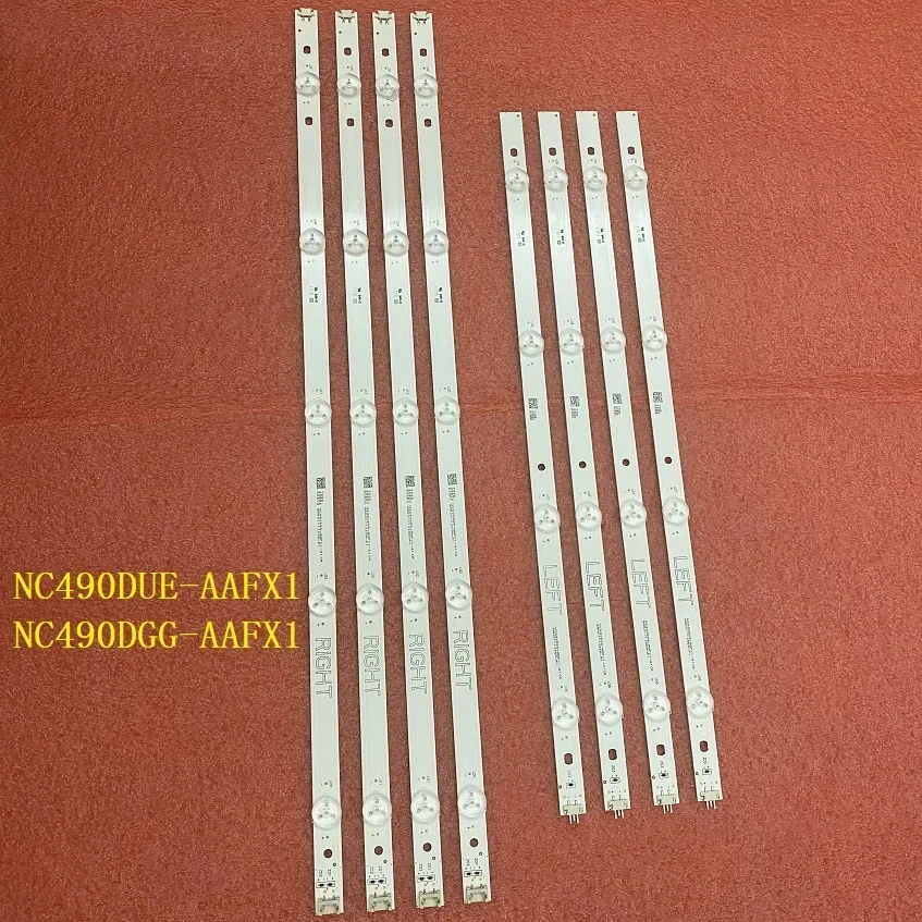 LED Strip For 49UJ634V 49UJ630V 49LJ594V 49LK5900PLA HC490DUN-SLTL1-A19X HC490DGG-SLTL7-A191 NC490DUE-ABFX1-41