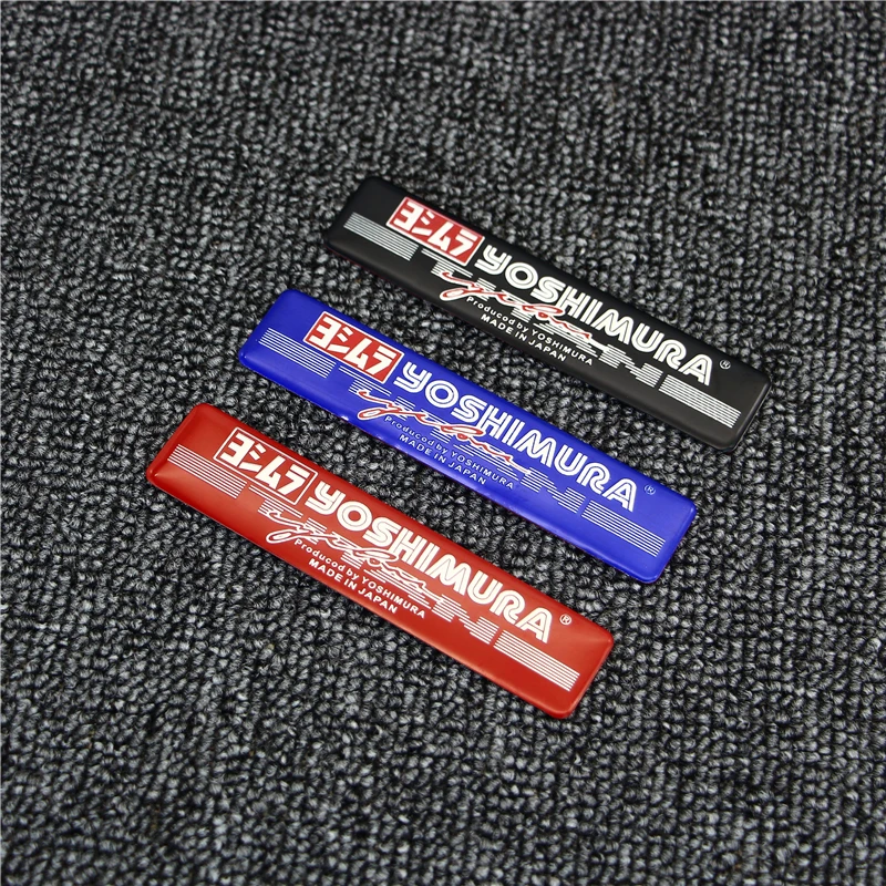 Tubos de escape de aluminio para motocicleta, calcomanía de tubo, calcomanía, escorpio, personalidad, fresco, Yoshimura, 2 unidades