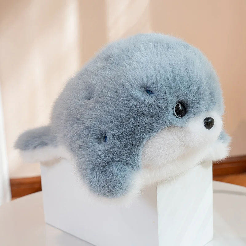 1 stücke 26 cm Wie Echte Ozean Tiere Plüsch Spielzeug Nette Plopping Seal Wal Gefüllte Plüsch Puppen Geschenke Sofa kissen Für Kinder Junge Mädchen