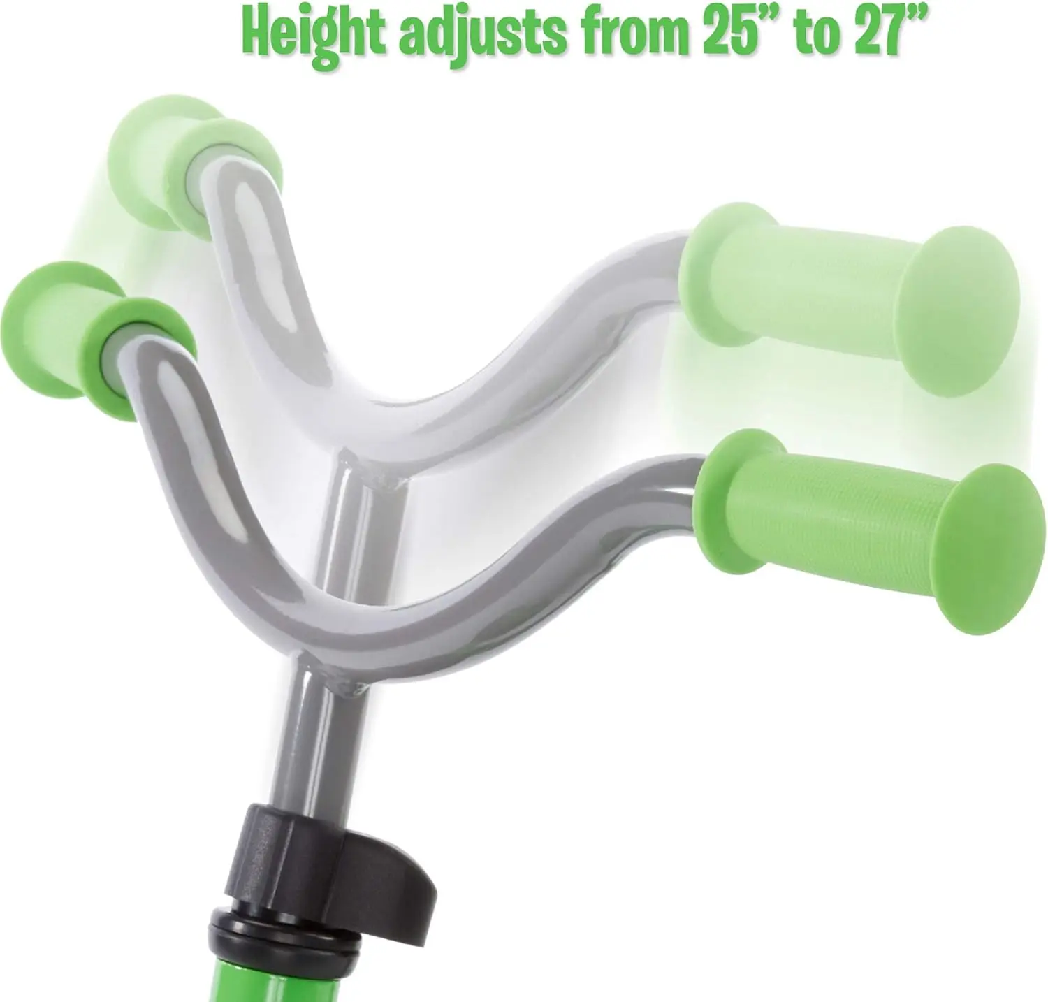 La mia prima bici da allenamento Balance-to-Pedal per bambini in verde, età 2-5 anni, 12 pollici, 649615C