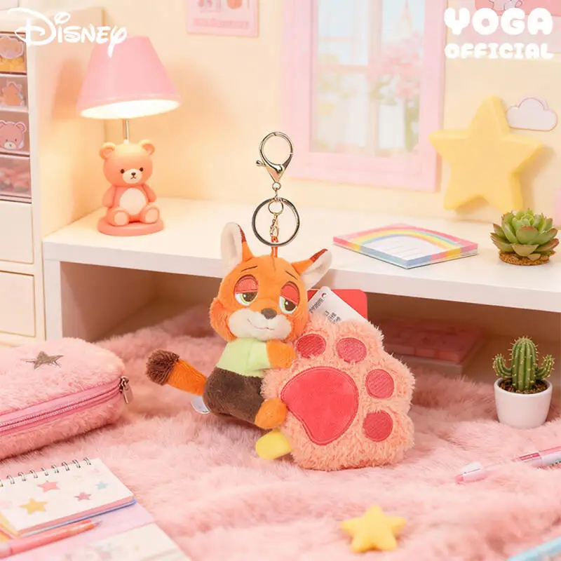 พวงกุญแจตุ๊กตาจูดี้ ฮอปส์ จากดิสนีย์ ซูโทเปีย น่ารัก ของเล่นตุ๊กตาการ์ตูน นิค ไวลด์ ของตกแต่งกระเป๋าเป้ ของขวัญวันเกิดสำหรับเด็กผู้หญิง