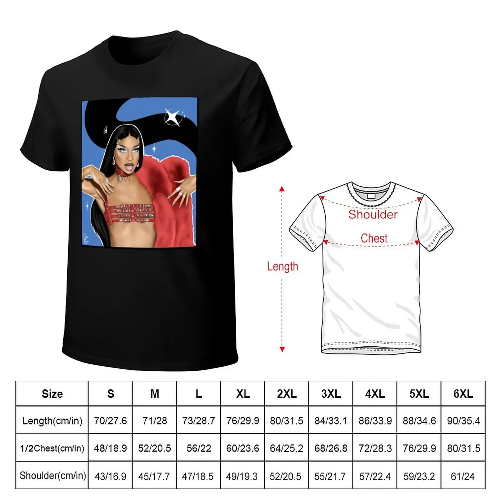 Naomi Smalls(All Stars) T-Shirt cute tops oversized graphic tee customs design your own summer tops tee shirts for men