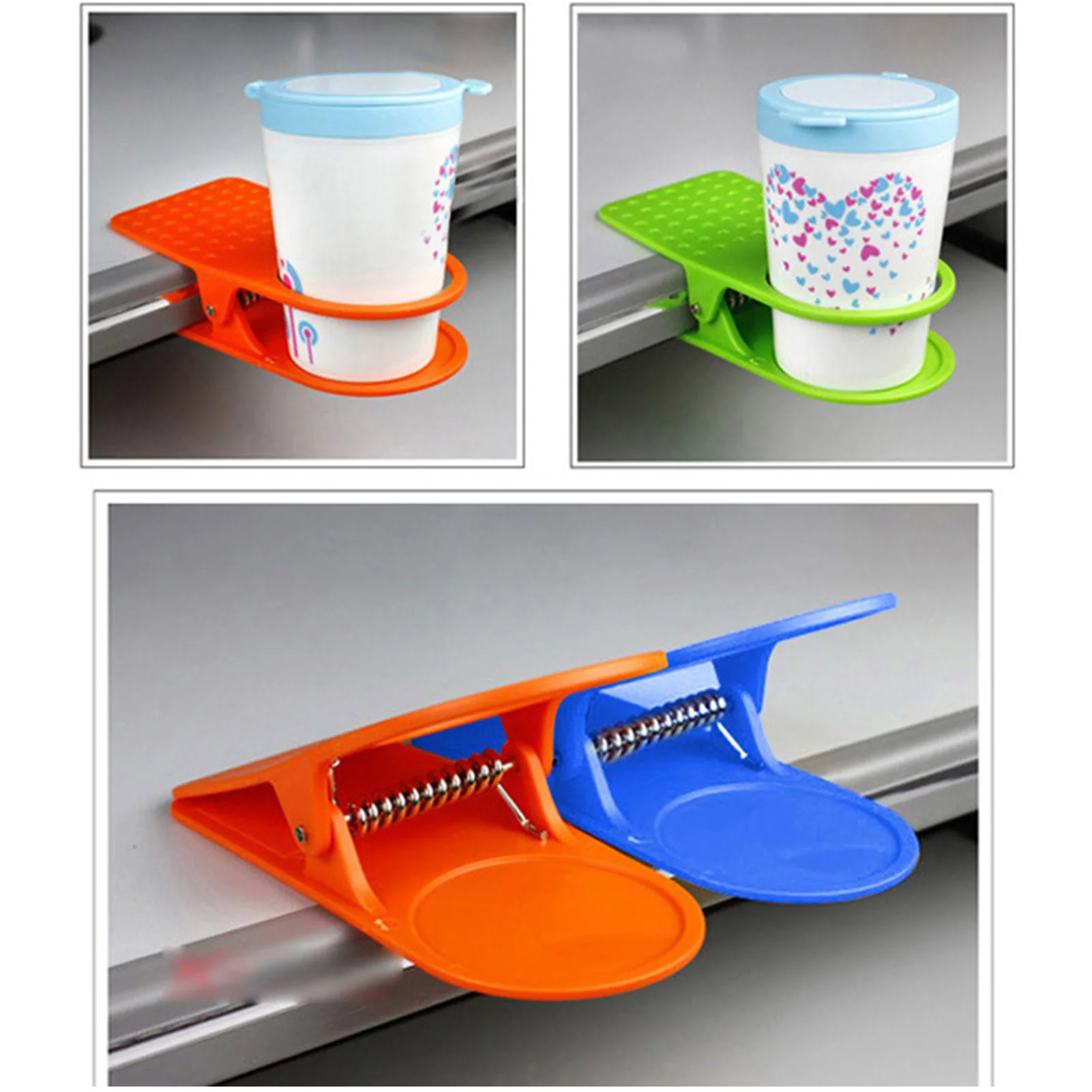 

Креативный Портативный питьевой зажим-подставка для чашек зажим для стола офисная чашка держатель для кофейных напитков xqmg