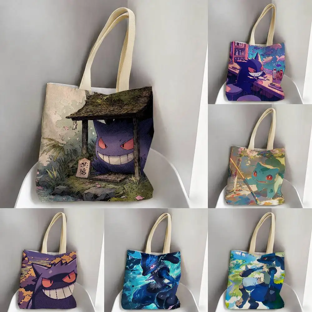 bolsas-de-armazenamento-da-regiao-de-johto-do-pokemon-bolsa-de-viagem-bolsa-de-ombro-para-praia-de-verao-sacola-de-compras-reutilizavel-arte-de-anime
