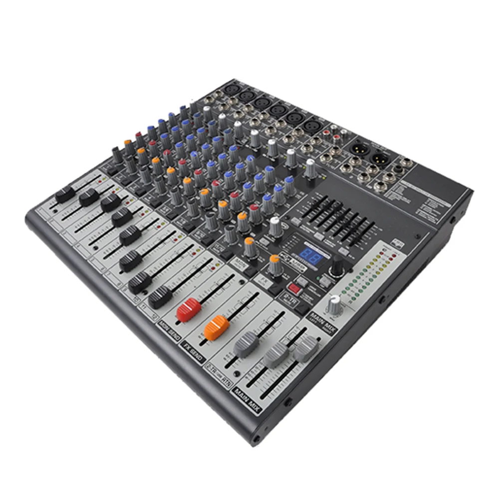 

Professional 12 Channels Digital Echo Mixer Amplifier X1222USB