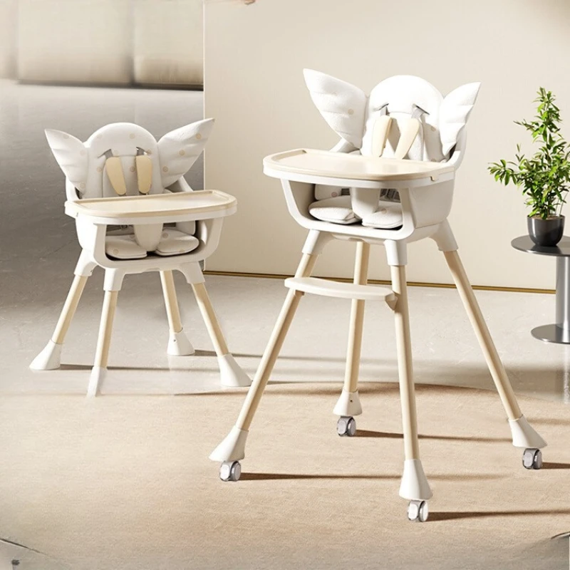 Baby High Chair Multi-Functional Adjustable Dining Chair for Home Use Convertible Growth  Training Seat for Infants and Toddlers