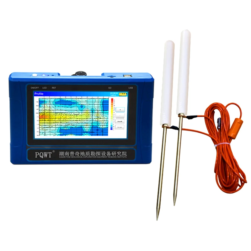 PQWT TC100-500 Deep ground water detection machine borehole well water detector underground finder 100-500m