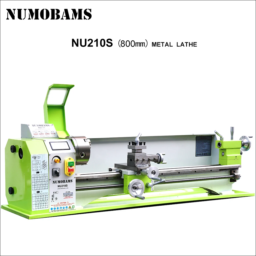 NU210X800S Medium Duty Horizontal Small Metal Cutting Turno Turning Bench Metal Lathe Machine