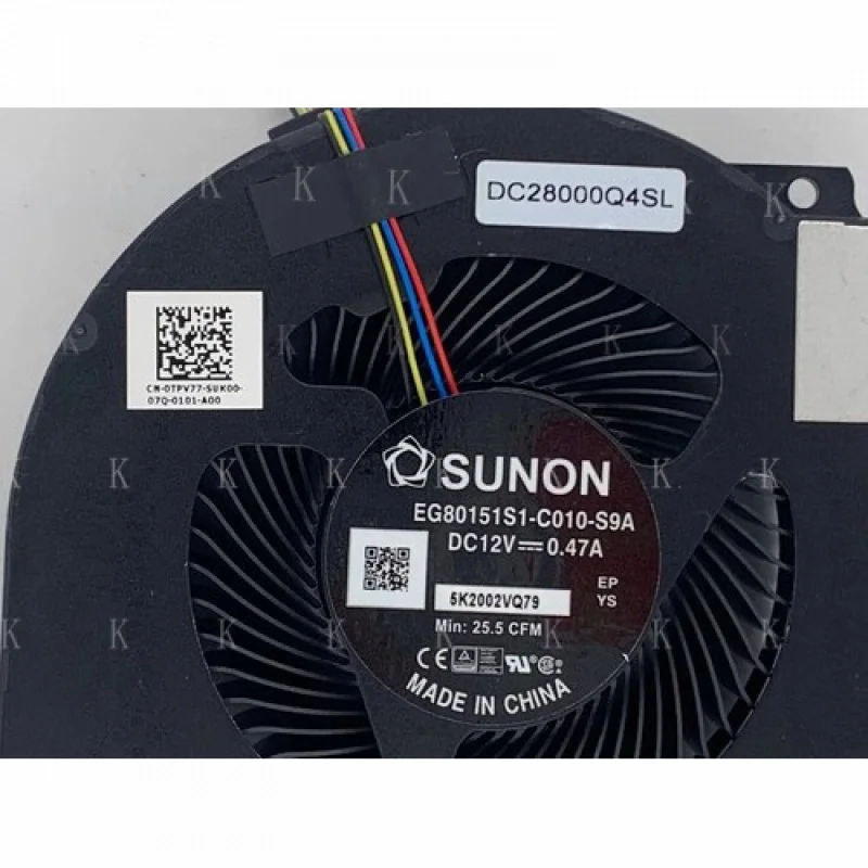 C UNTUK ALIENWARE AREA-51M 51M R2 Kipas Pendingin CPU 0TPV77 894586237550 |   eBay