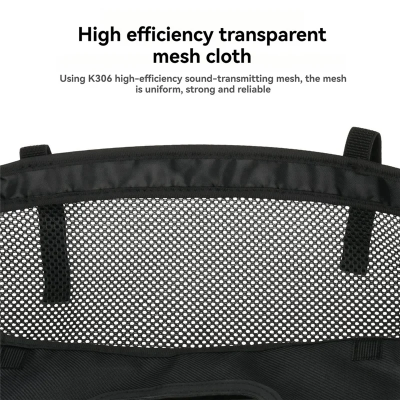 

-ABAB Speaker Protective Case For Boombox3 Mesh Slip Cover Scratch Resistant Outdoor Dust Protection Case