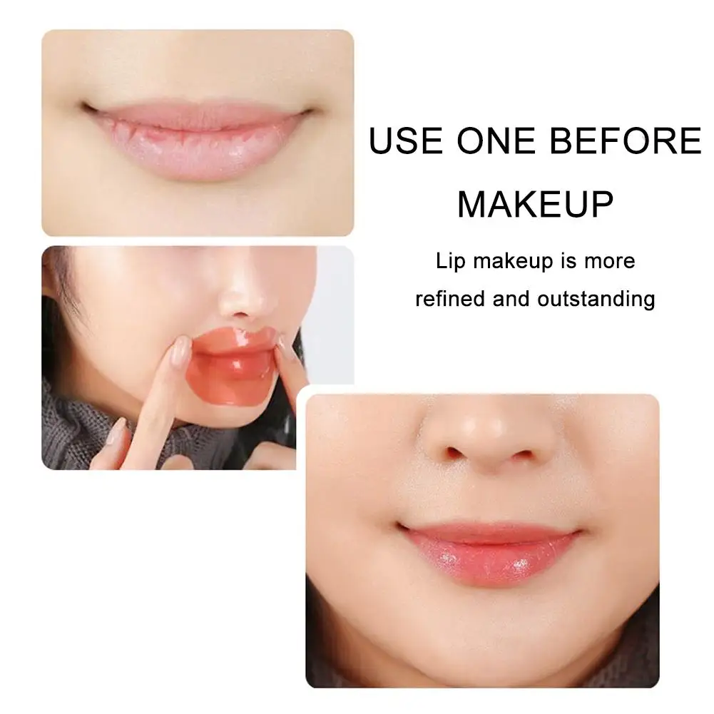 60g Lip Mask Fades Lip Lines Skin Care Remove Wrinkle Peeling Beauty Healthy Moisturizing Lip Mask Hydrating For Women Y4E7