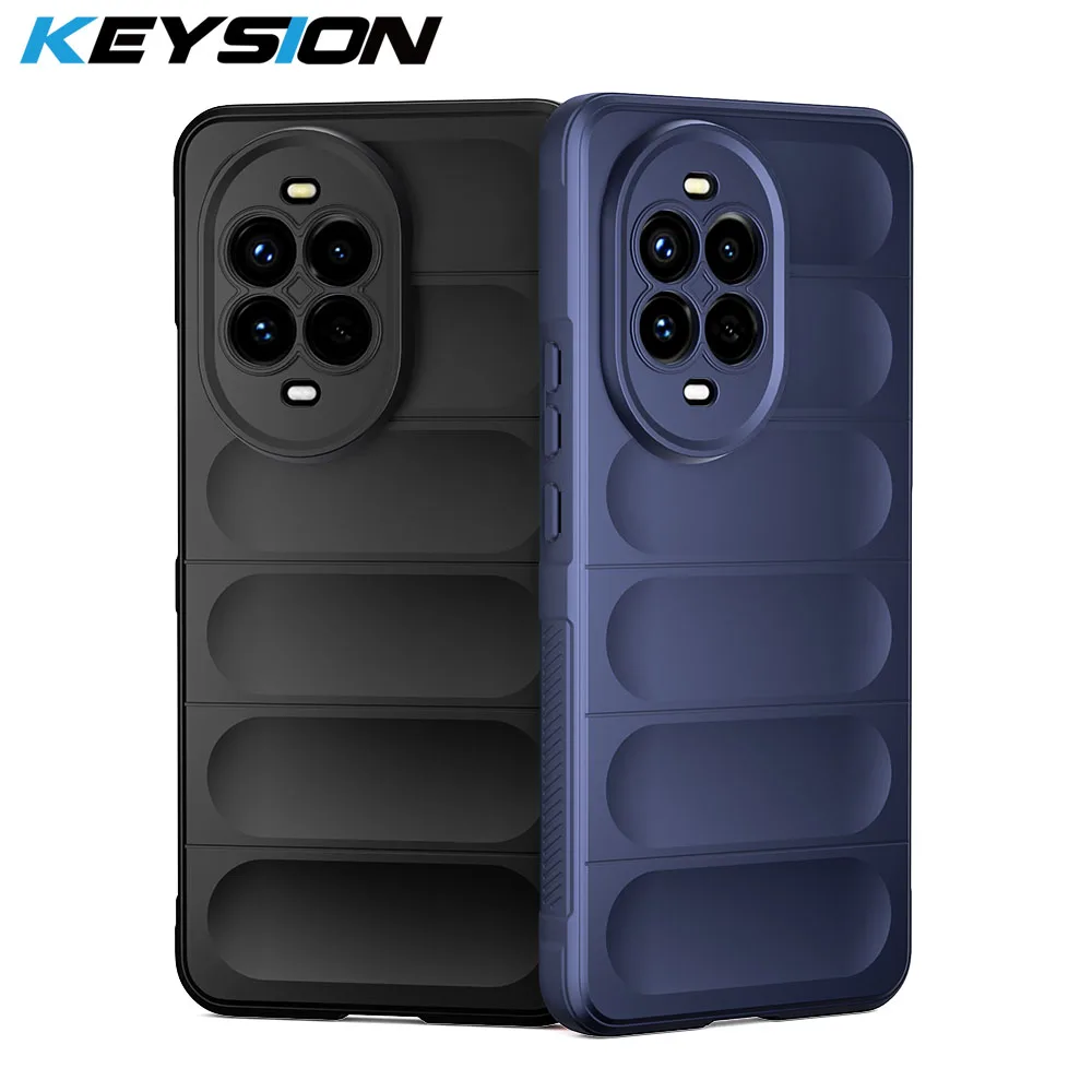 KEYSION Shockproof Matte Case for Huawei nova 13 13 Pro Anti-skid Soft Silicone Phone Back Cover for Huawei nova 13 Pro