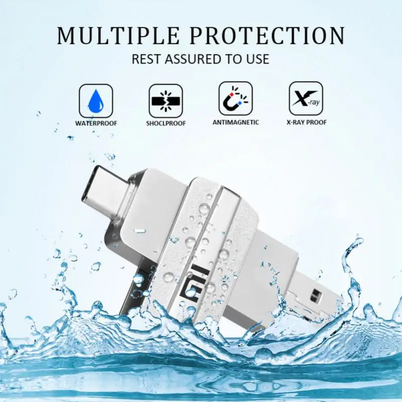 Original Xiaomi 64TB Usb 3.0 Flash Drives High Speed Metal Pendrive 2TB 32TB 16TB 8T Usb Drive Waterproof Memoria Usb Flash Disk