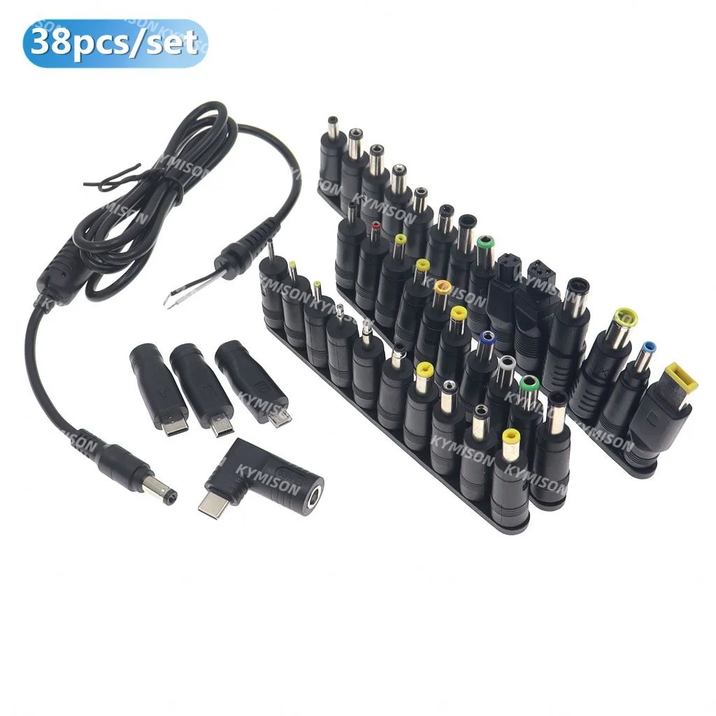 Uniwersalny zasilacz sieciowy DC 5,5 mm x 2,1 mm Zestawy końcówek złączy do laptopów Lenovo Thinkpad Zestawy wtyczek zasilacza — zdjęcie 6
