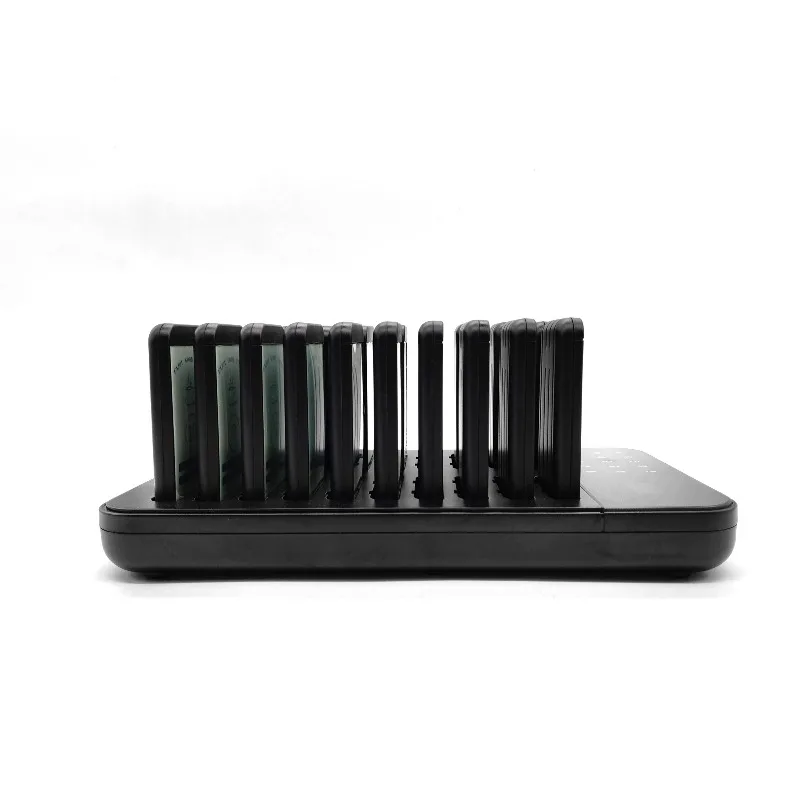 Wireless Paging System Waterproof Guest Queue Paging Waiter Coaster Vibrating Beeper Pager Restaurant Calling System