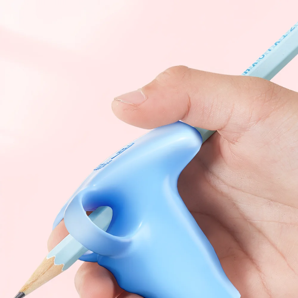 Ergonomic Pencil Grip For Writing Training Silicone Posture Corrector Kids School Supplies Pen Holder Stationery
