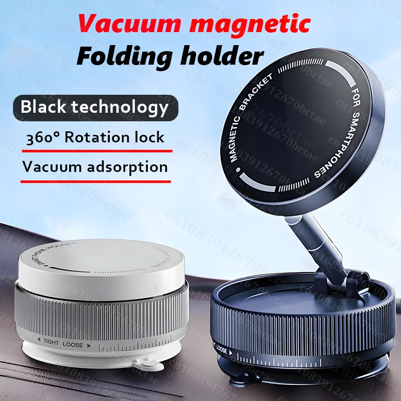 

Magnetic Car Phone Holder 360° Adjustable Suction Car Phone Mount Magnet Car Phone Holder For Car/Bathroom/Desk Universal Use
