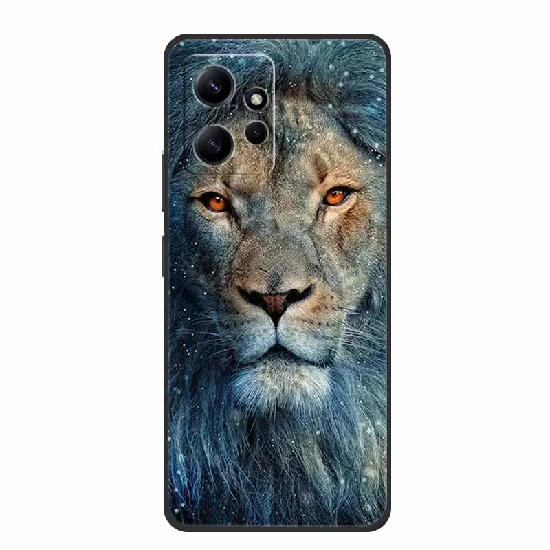 For Xiaomi Redmi Note 12 4G Case Animals Soft Silicone TPU Phone Cases Back Cover for Redmi Note12 4G Fashion 23021RAA2Y Fundas view 2