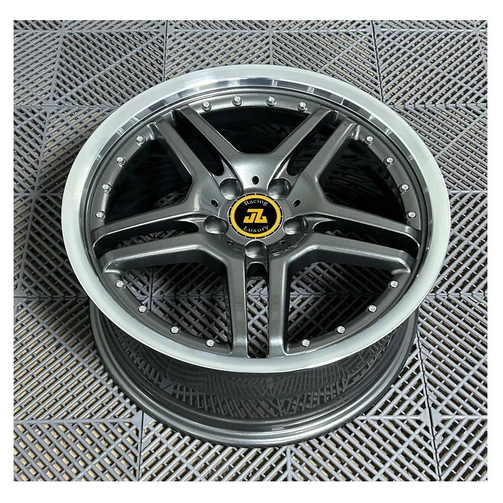 JZ 2-Piece 5x112 5x130 Forged Wheels 4x4 17-26Inch Passenger Cars for W221 W220 W140 W211 W124 W210 W212  W463 G63 G500 G550