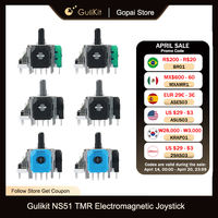 GuliKit TMR Electromagnetic Joystick for PS4 PS5 Gamepad for Switch Pro Xbox Series Controller Repair Replacement with Stick Cap