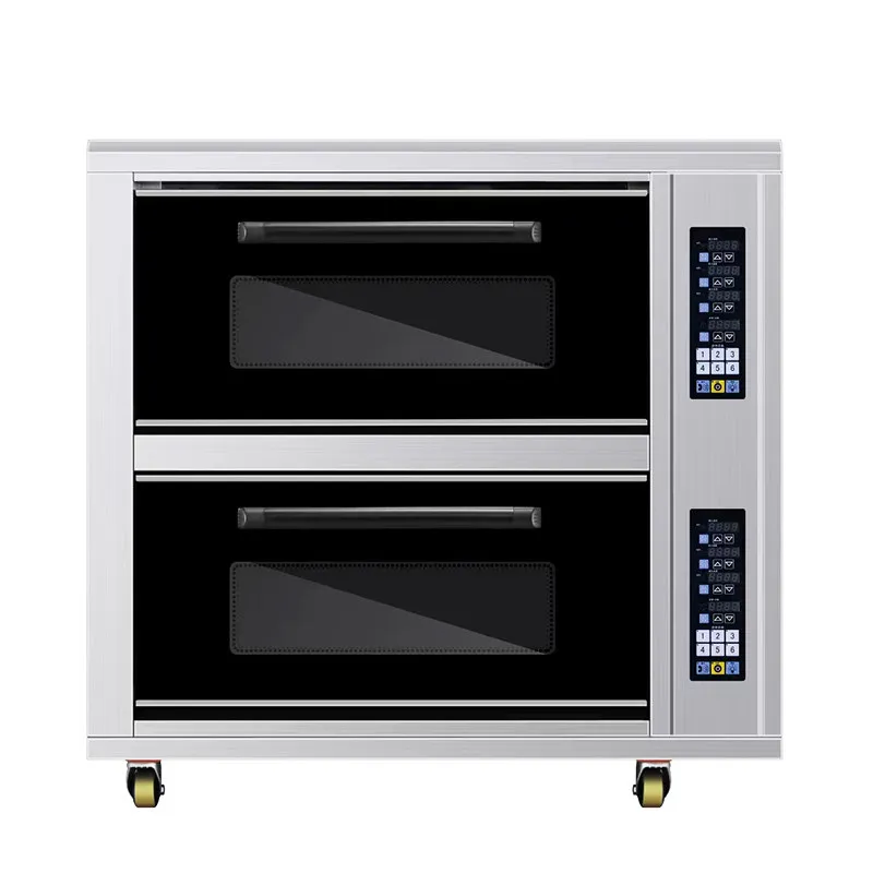 Electric ovens are commercial for commercial 1 layer, 1 plate, 2 layers, 2 plates, 3 layers 3 plates, large baking ovens, bread
