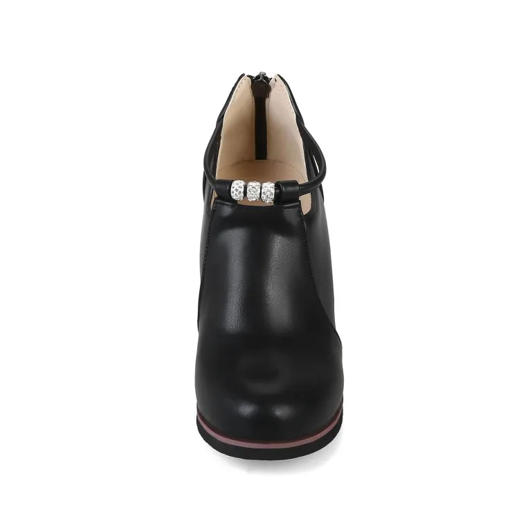 Big Size 11 12 13 14 15 16 ladies high heels women shoes woman pumps Rough heel Shallow mouth Package the heel