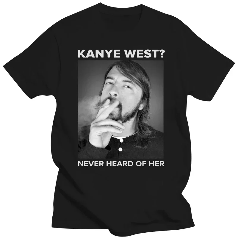 

Kanye Shirt West Never Heard of Her Black