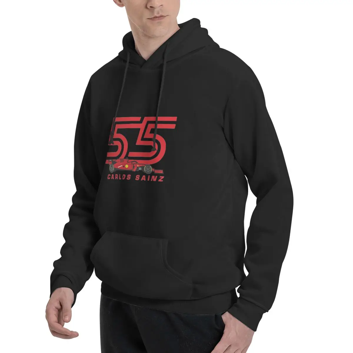 Carlos Sainz Jr F1 Signature Graphic Hoodies Men Women Casual Pullover Sweatshirts Fashion Long Sleeve Clothing Autumn Winter