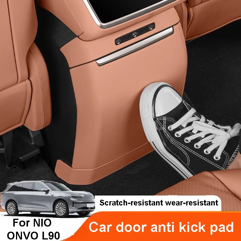 

For NIO ONVO L90 2025-2026 Refrigerator Anti Kick Pad Rear Seat Protection Car Interior Decoration Accessories