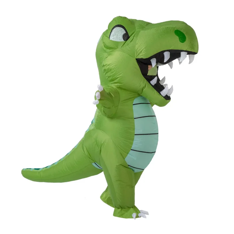 Roupas infláveis de dinossauro Tiktok para crianças e adultos, fantasia de quadro para show de fantoches de desenho animado, adereços de cosplay, mesmo estilo