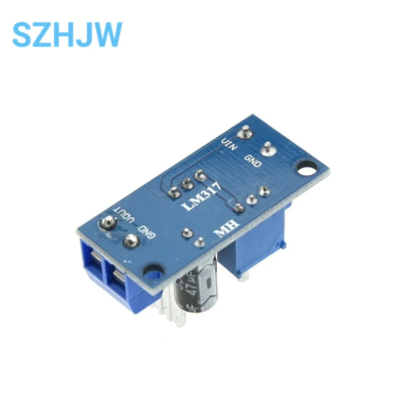 LM317 Adjustable Voltage Regulator Power Supply DC-DC Converter Buck Step Down Circuit Board Module Linear Regulator