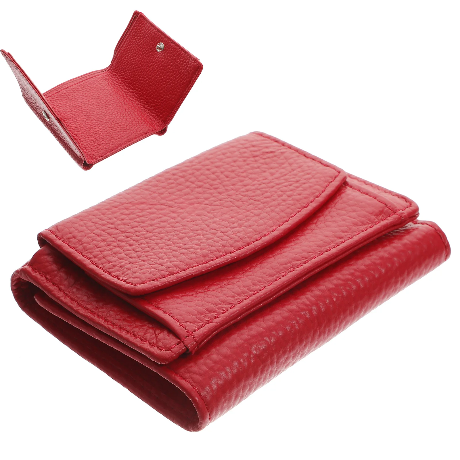 Women Mini Wallet Rfid Blocking Short Multi-Slot Wallet Small Credit Card Holder Portable Pouch Organizer for Travel