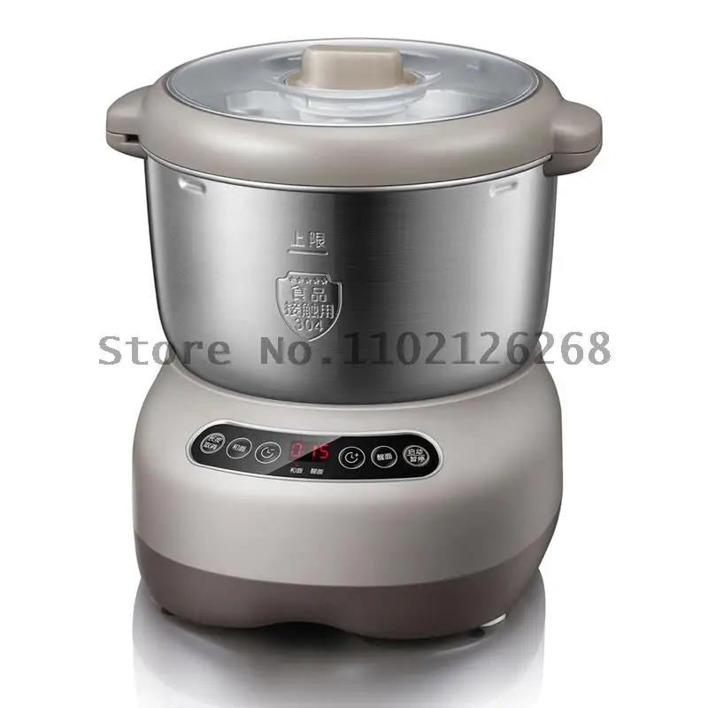 Household Small Full-automatic Multi-function 7L Commercial Kneader Flour Fermentation Mixer Dough Machine