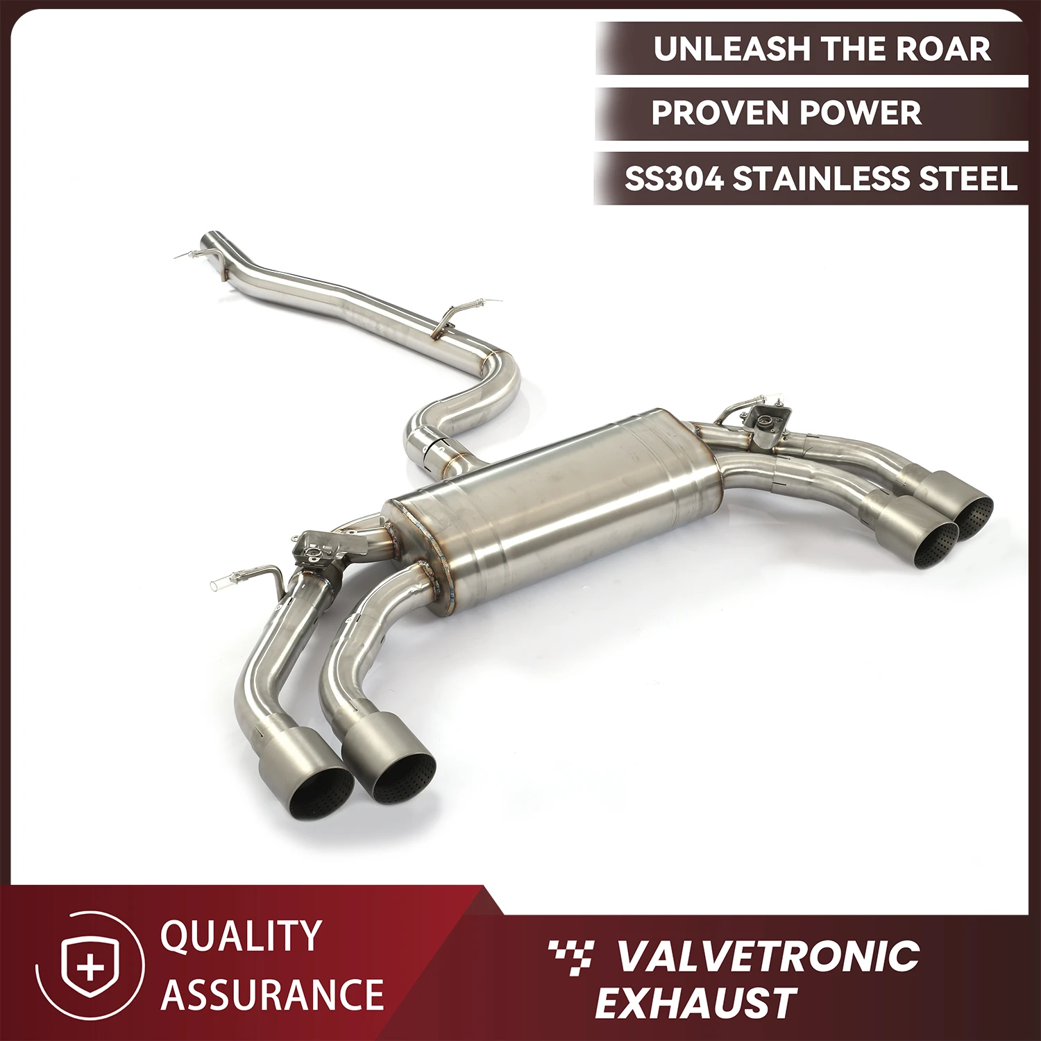 

Valvetronic Exhaust System for AUDI RS3 8V 2.5T 2015-2020 Aggressive Sound Plug & Play Easy Installation Performance Upgrade