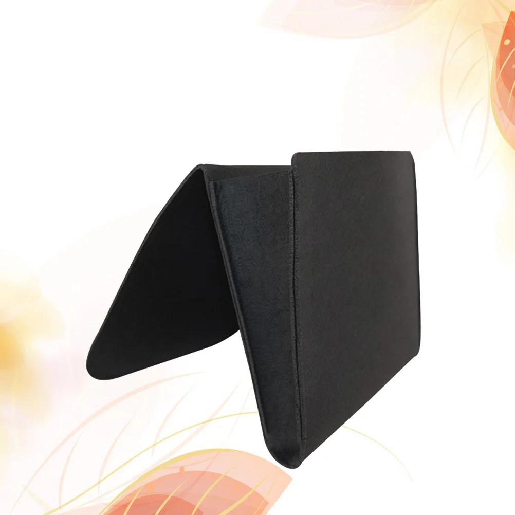 

Bedside Organizer Felt Storage Bag Storage Felt Case Pouch For Remote Control Bedroom Chair Sofa Dorm Use Black