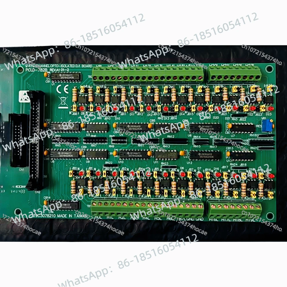PCLD-782B 24-Channel Optically Isolated D/I Wiring Board