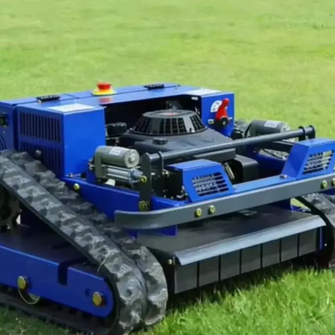 

Customized High Quality 500mm Remote Control Lawn Mower Intelligent Lawn Mower Strong Flail Mowers for Sale