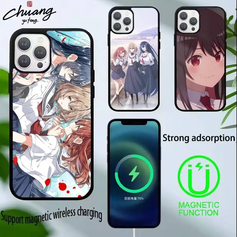 

My Love Story Yamada Kun Lv999 Phone Case For iPhone 17,16,15,14,13,Pro,Max,Plus,Magnetic For Magsafe Wireless Charging