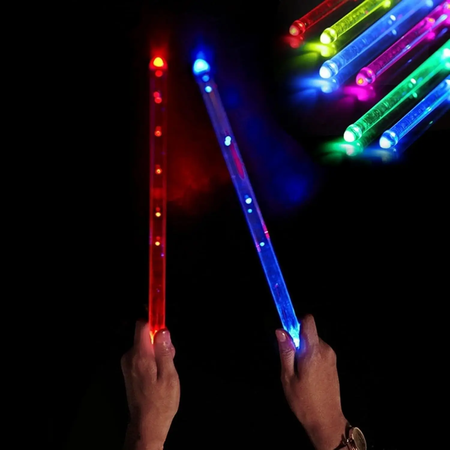 Drum Sticks, Glow in the Dark Drumsticks, Drummer Gifts Durable Drum Sticks for Adults/Kids, Personalized  Drumsticks