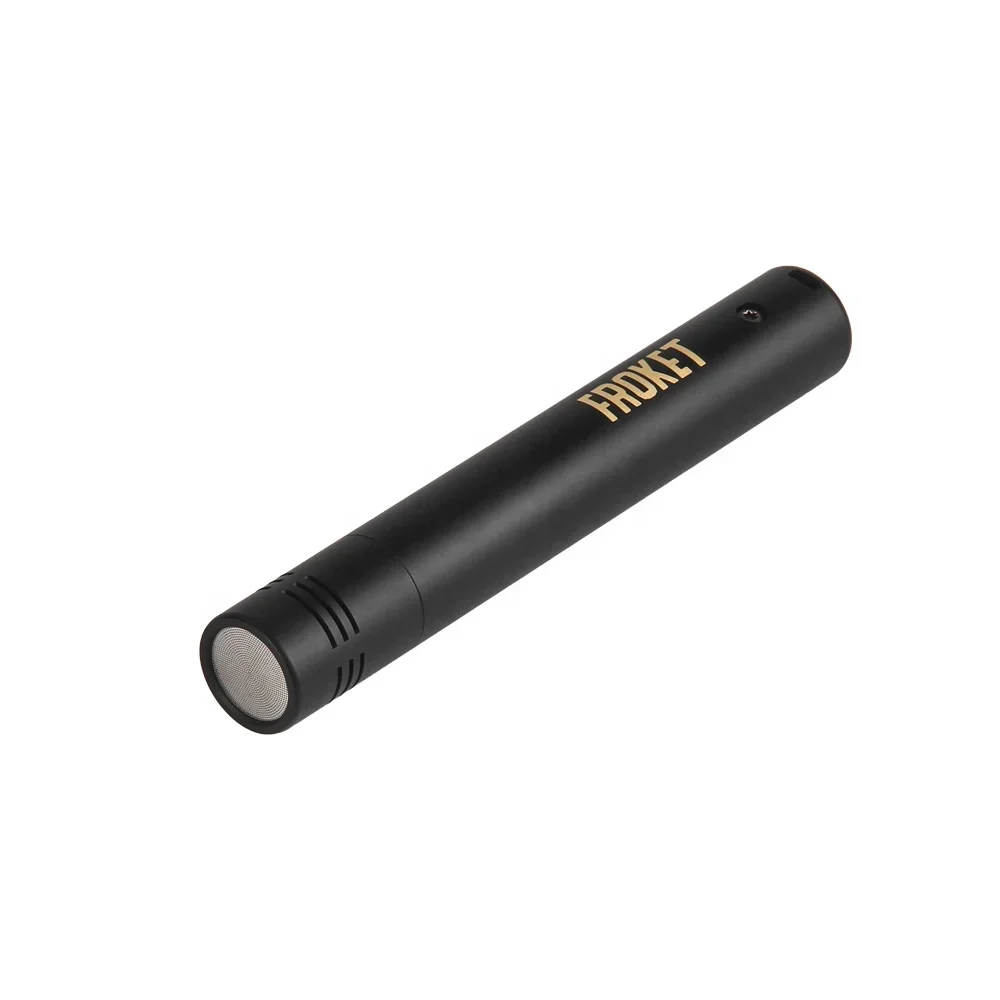 

Debra Audio Professional Instrumental Mic, Pencil Condenser Mic Pro Studio Microphone Black for Studio Recording