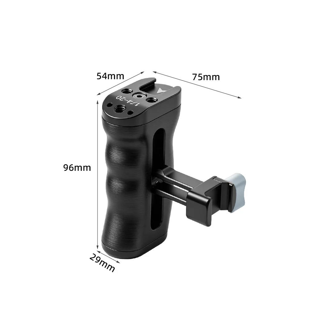 NATO-Schiene / 1/4-Zoll-Schraubseitengriff Ronin Gimbal DSLR Kamerakäfig Schnellklemmhalterung Monitorhalterung für Sony Canon Nikon – Detail 4