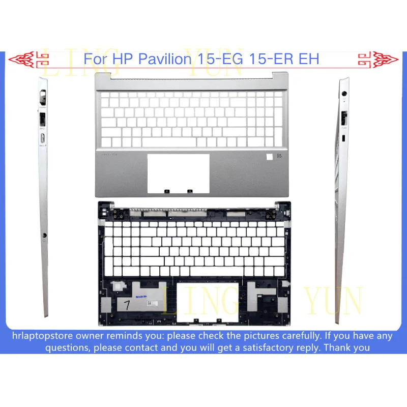 Z+   New For HP Pavilion 15-EG 15-ER EH TPN-Q245 TPN-Q246 Upper Case Palmrest Cover