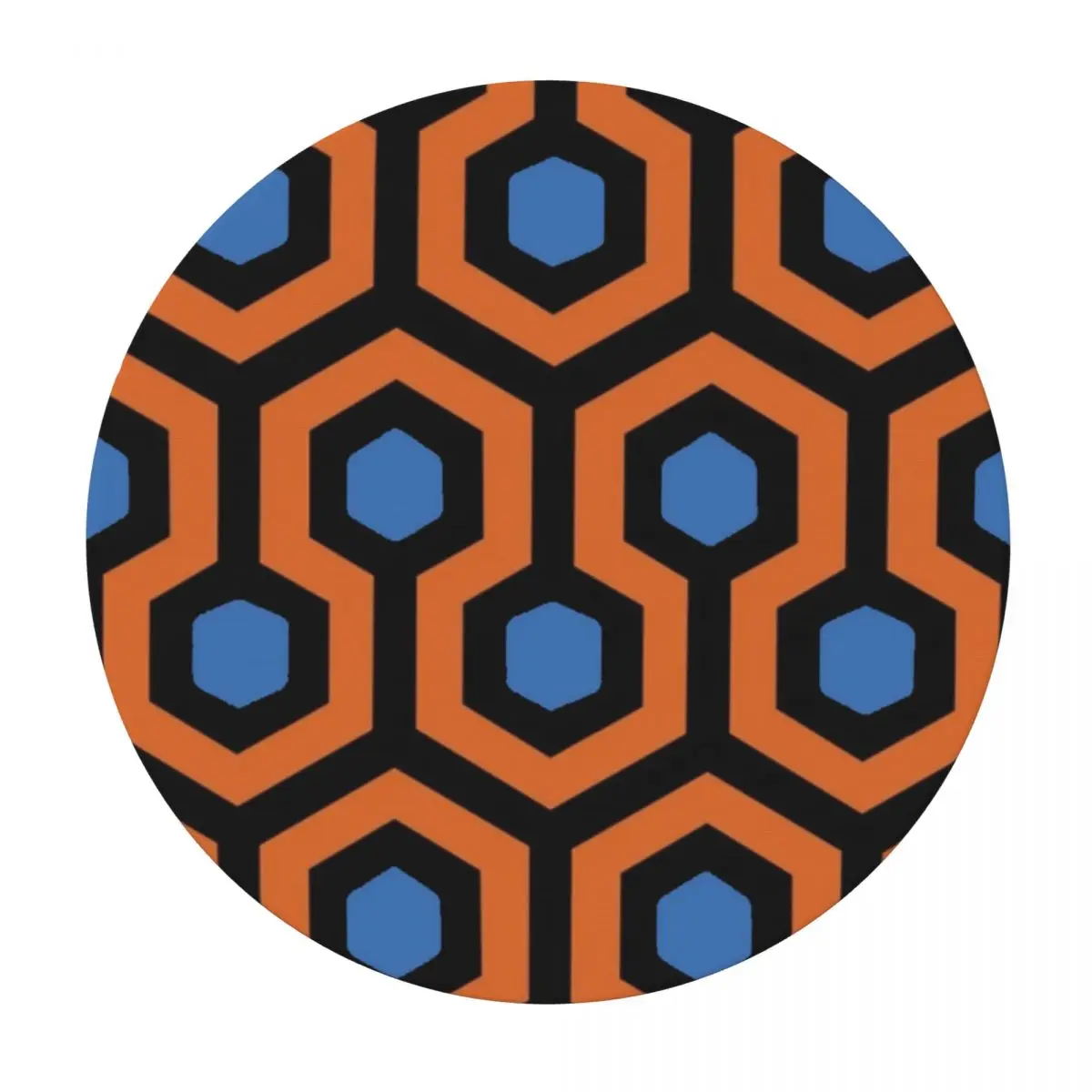 Overlook Hotel Carpet From The Shining PurpleGreen Waterproof Round Tablecloth Table Cloth for Kitchen Events Dining Table Cover