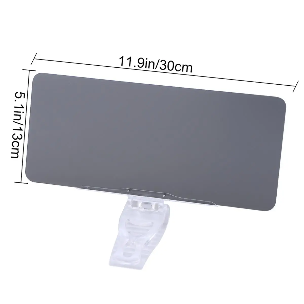 

Visor Extender Mirror Shade Blocker Acryl Board UV Protection Driving Safety Car Accessory Window Sticker