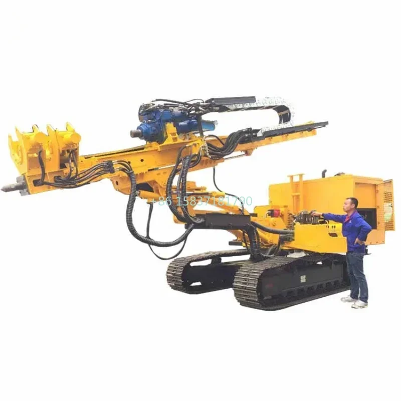 High Performance Dth Drilling Rig Machine Contruction Down-The-Hole Drill Rig Portable Dth Drilling Rig Price for South Africa