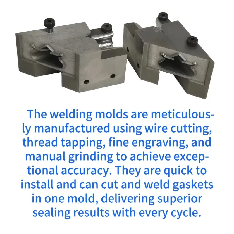 Portable PVC Door Plastic Welding Machine, Hot Melting Soldering Tool Refrigerator Plastic Repair Welding Equipment