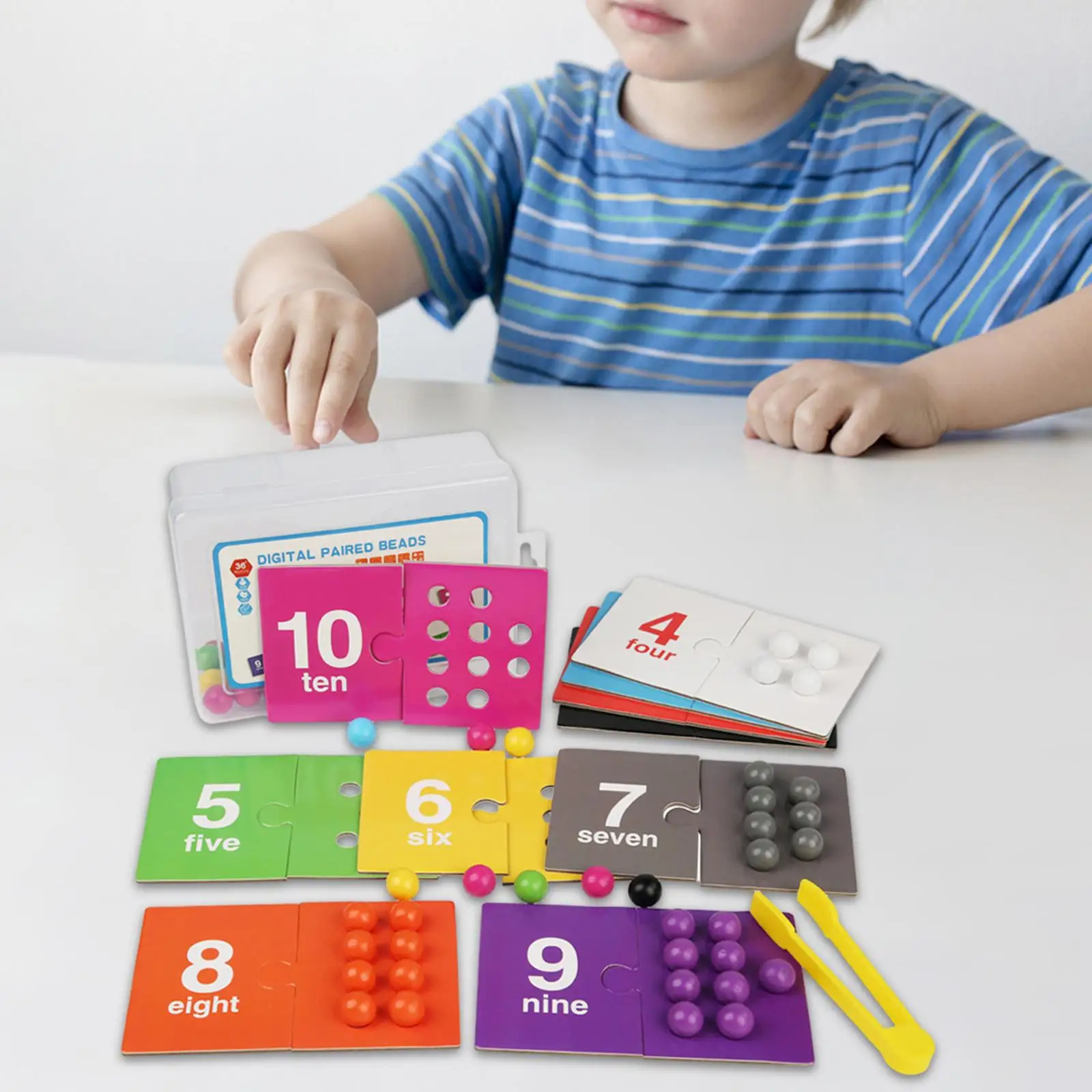 Brinquedo de classificação de cores, contas de brinquedo correspondente, jogo de correspondência de cores, educação precoce, crianças, aprendendo jogos de matemática para presentes, brinquedo de festa de sala de aula