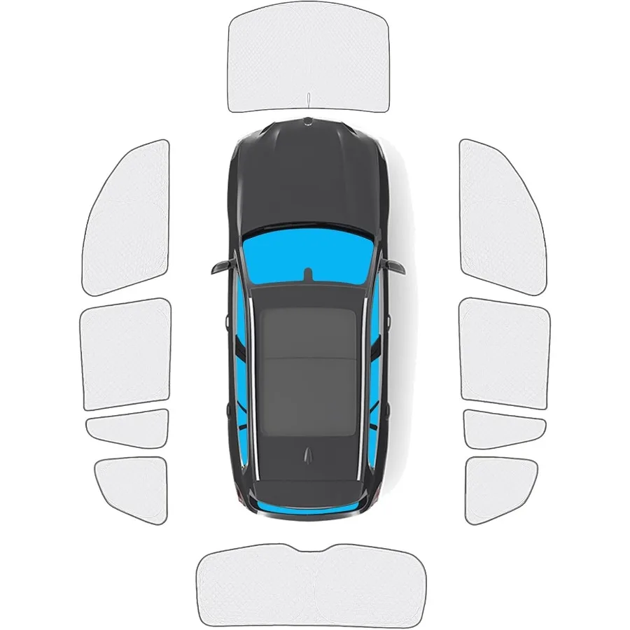 

10pcs Full Window Sun Shade Custom Fit for BMW X3 20182024 Accessories Privacy Protection Car Window Covers Sunshade for Windsh